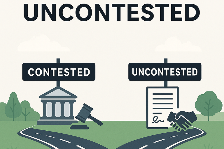 Contested vs. Uncontested Divorce