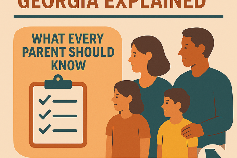 Georgia Parenting Plans