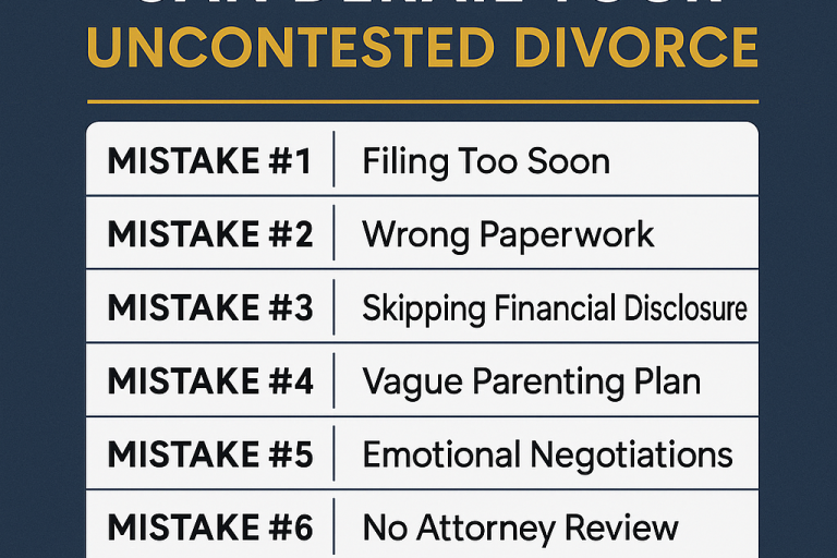 Uncontested Divorce in Georgia