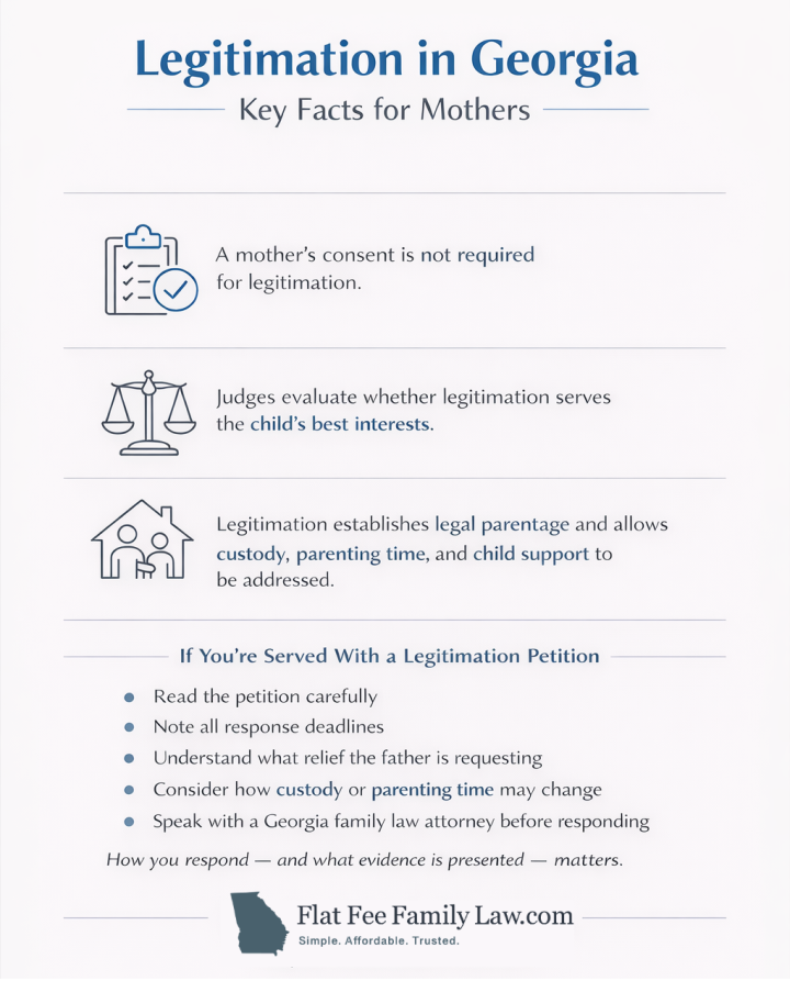 Do Mothers Have to Agree to Legitimation in Georgia or Can a Judge Decide