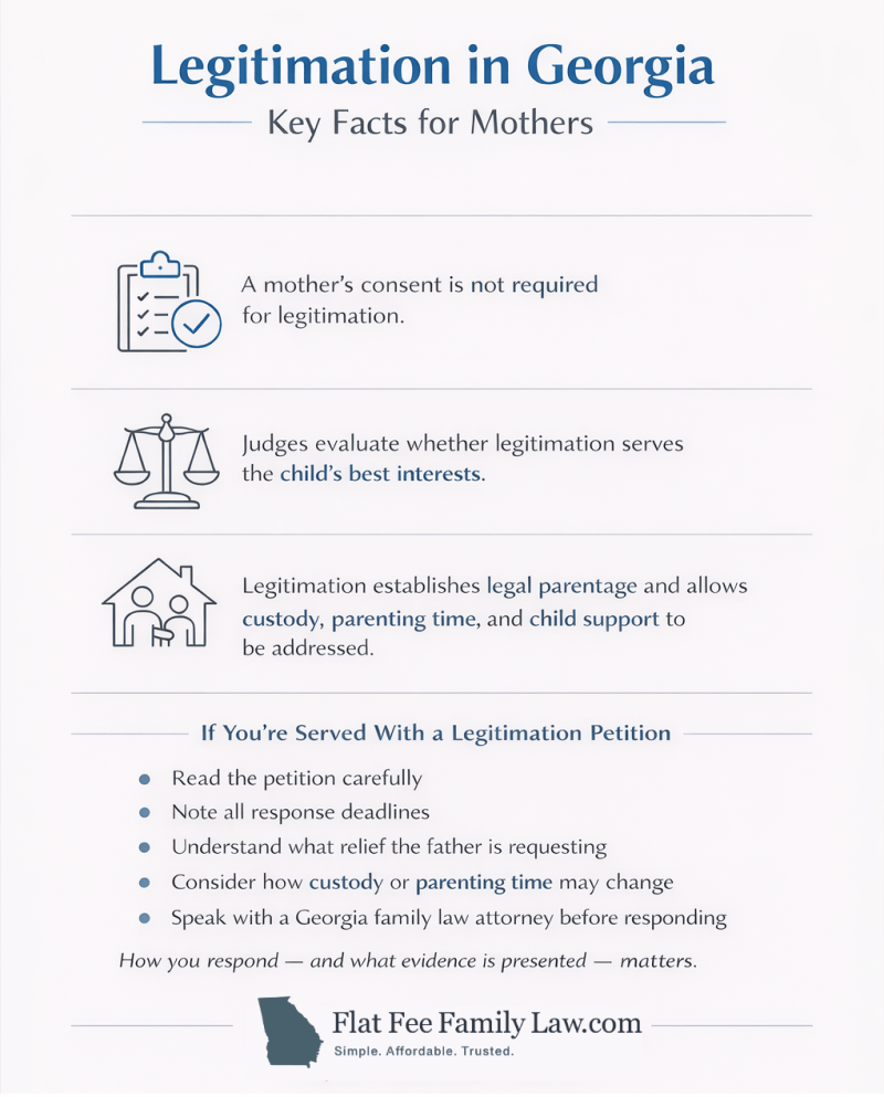 Do Mothers Have to Agree to Legitimation in Georgia or Can a Judge Decide Do Mothers Have to Agree to Legitimation in Georgia or Can a Judge Decide