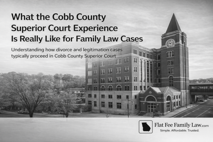 Cobb County Superior Court Family Law Experience Marietta
