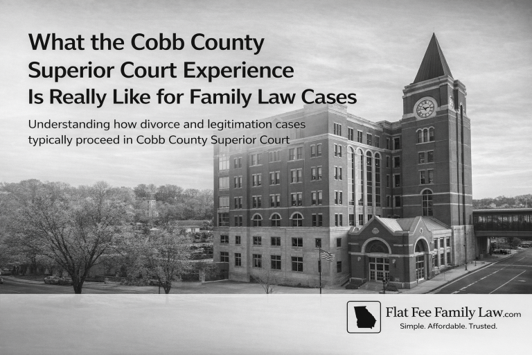 Cobb County Superior Court Family Law Experience Marietta