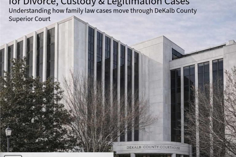 DeKalb County Court: What to Expect in Divorce, Custody & Legitimation Cases
