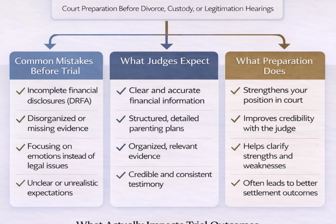 Divorce Trial in Georgia: How to Prepare Before Your Court Date
