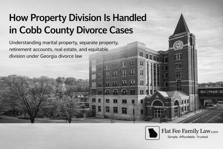 How Property Division Is Handled in Cobb County Divorce Cases